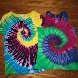 HALLOWEEN 🎃🎃🎃 tie dye shirts